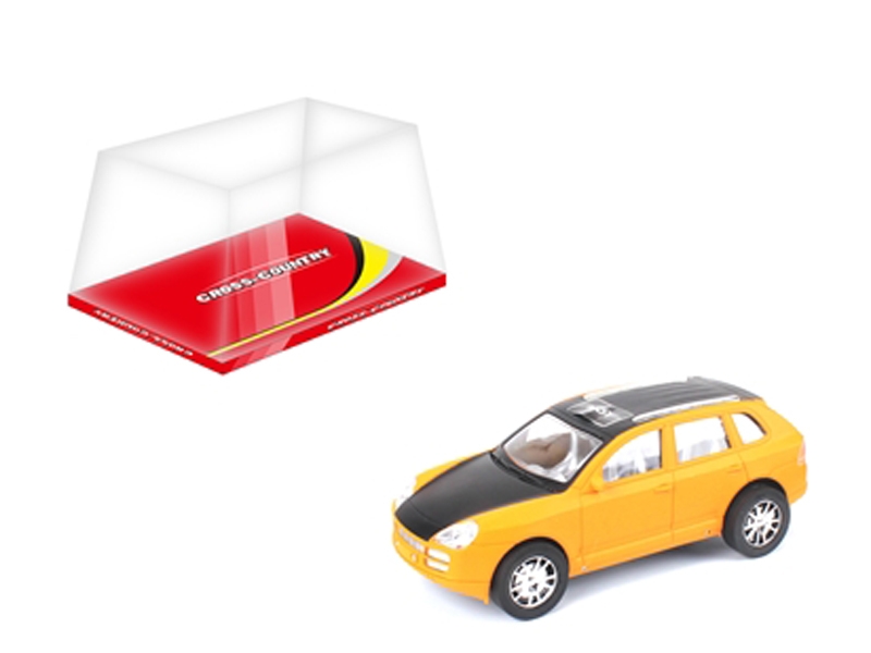 FRICTION CAR RED & YELLOW & BIU - HP1120312