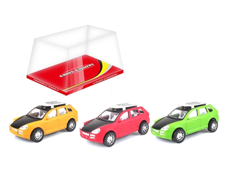 FRICTION CAR RED & YELLOW & GREEN - HP1120313