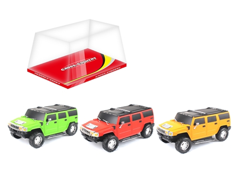 FRICTION CAR RED & YELLOW & GREEN - HP1120315