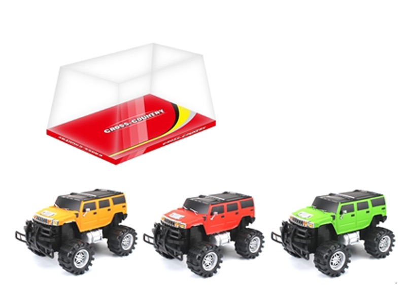 FRICTION CAR RED & YELLOW & GREEN - HP1120320