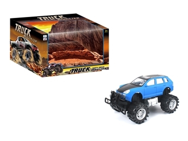 FRICTION CAR RED & YELLOW & BIU - HP1120328