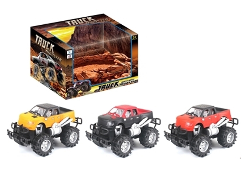 FRICTION CAR RED & BLACK & BIU - HP1120329