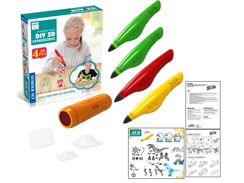 DIY 3D GLUE DRAW W/ACCESSORIES - HP1120357
