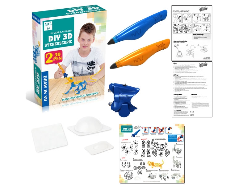 DIY 3D GLUE DRAW W/ACCESSORIES INCLUDED BATTERY - HP1120359