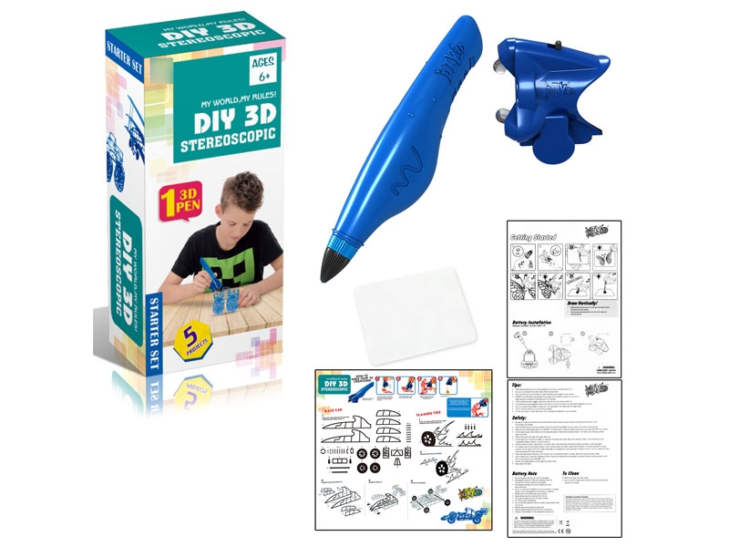 DIY 3D GLUE DRAW W/ACCESSORIES INCLUDED BATTERY - HP1120362