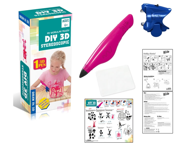 DIY 3D GLUE DRAW W/ACCESSORIES INCLUDED BATTERY - HP1120367