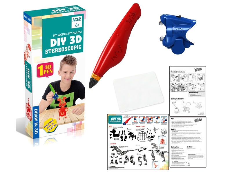 DIY 3D GLUE DRAW W/ACCESSORIES INCLUDED BATTERY - HP1120369