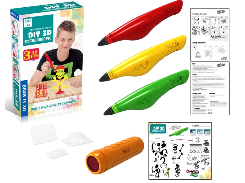 DIY 3D GLUE DRAW W/ACCESSORIES - HP1120372