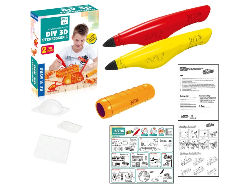 DIY 3D GLUE DRAW W/ACCESSORIES - HP1120375