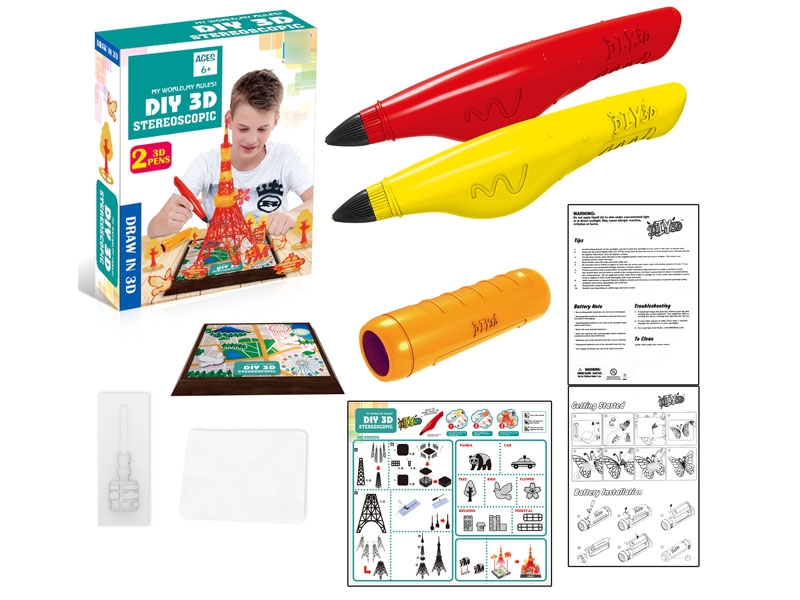 DIY 3D GLUE DRAW W/ACCESSORIES - HP1120377
