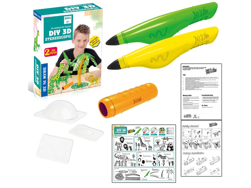 DIY 3D GLUE DRAW W/ACCESSORIES - HP1120378