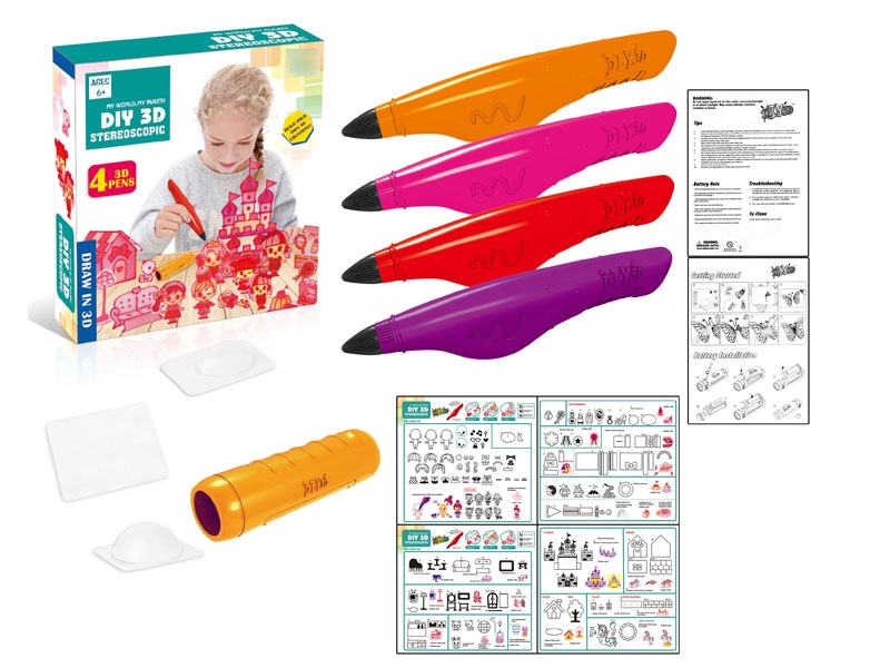 DIY 3D GLUE DRAW W/ACCESSORIES - HP1120382