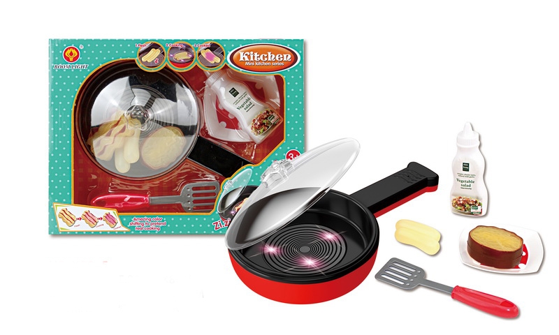 B/O KITCHEN PLAY SET 8PCS - HP1120402