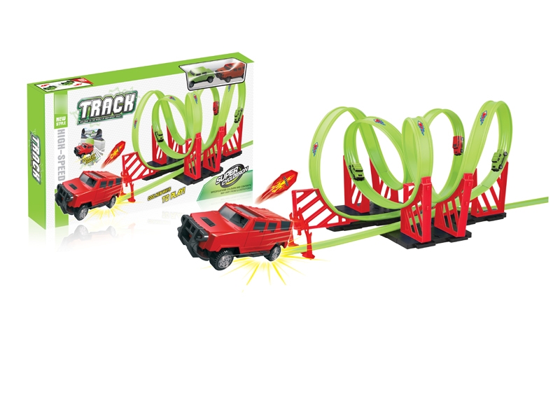 PULL BACK RAIL CAR W/2 CAR - HP1120463