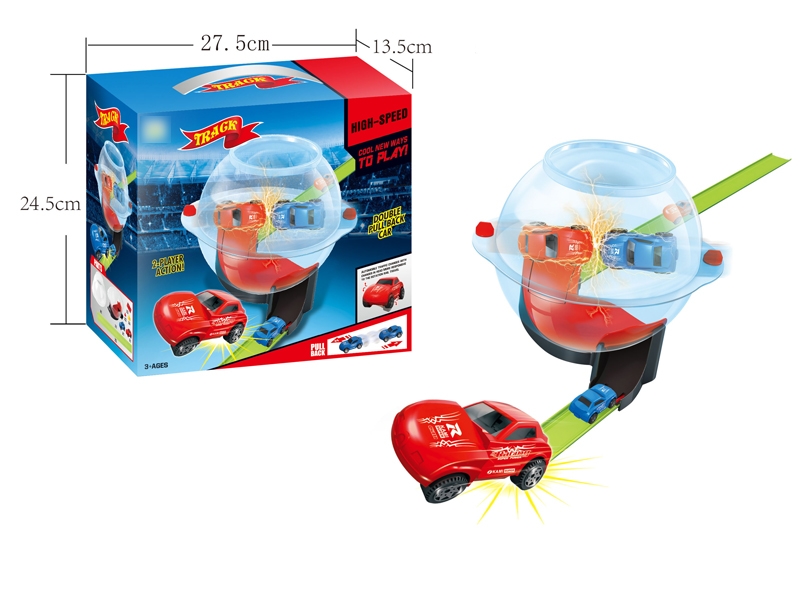 PULL BACK RAIL CAR W/2 CAR - HP1120469