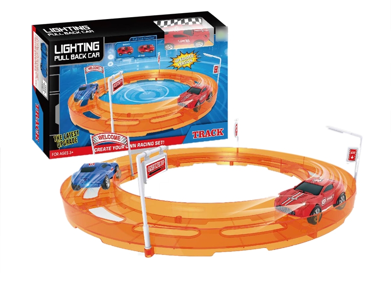 PULL BACK RAIL CAR W/LIGHT - HP1120476