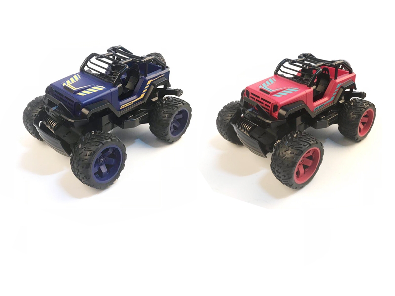 2.4G 4 FUNCTION R/C CAR W/LIGHT  RED & BIU - HP1120662