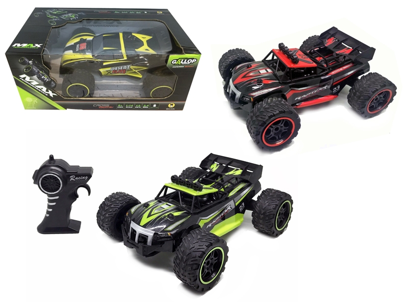 1:14 2.4G 4CH R/C CAR (2 COLORS: RED & GREEN) - HP1120716