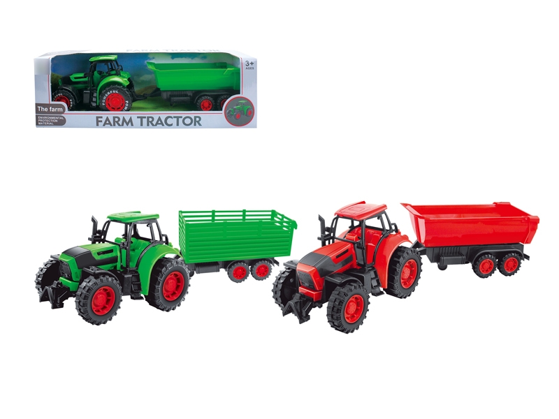 FRICTION FARMER TRUCK RED & GREEN 2 ASST. - HP1120733