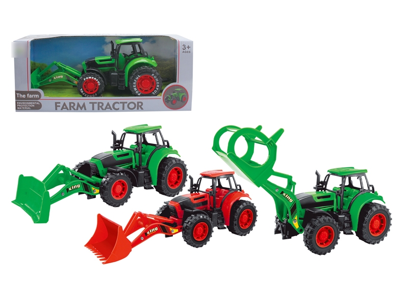 FRICTION FARMER TRUCK RED & GREEN 3 ASST. - HP1120734