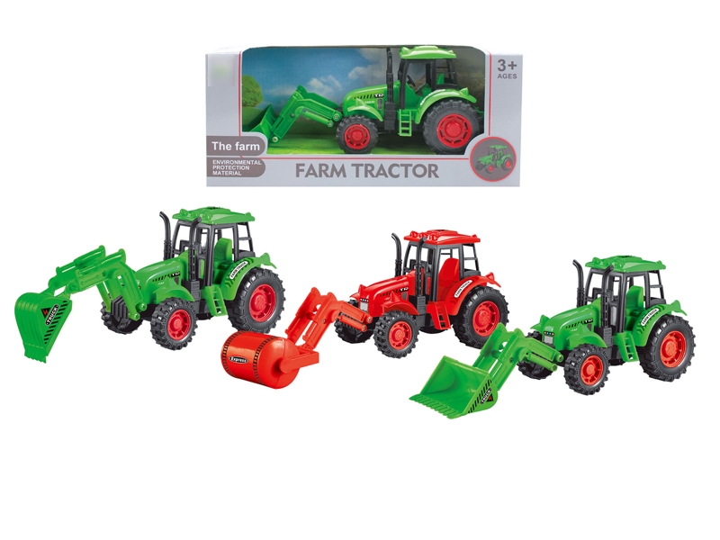 FRICTION FARMER TRUCK RED & GREEN 3 ASST. - HP1120742