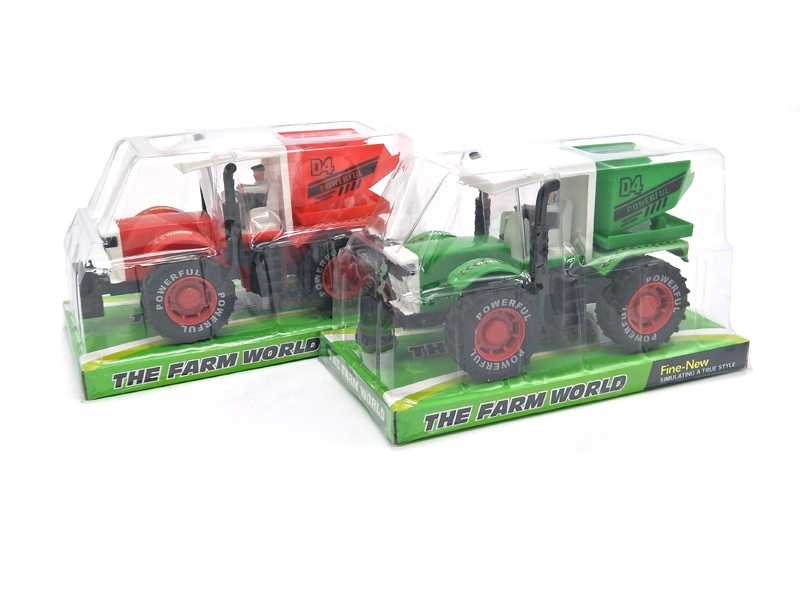FRICTION FARMER TRUCK RED & GREEN 2 ASST. - HP1120750