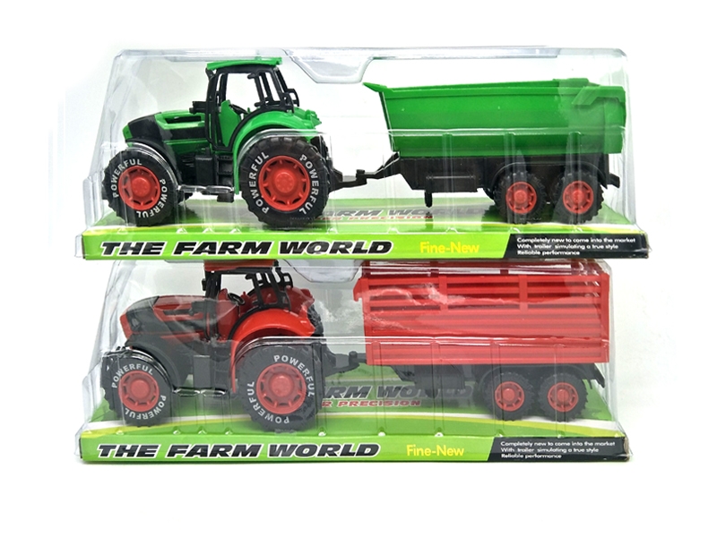 FRICTION FARMER TRUCK RED & GREEN 2 ASST. - HP1120751
