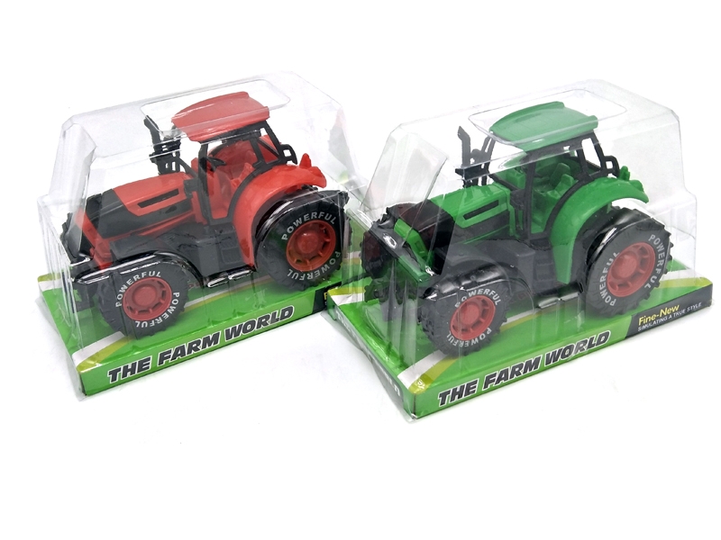 FRICTION FARMER TRUCK RED & GREEN 2 ASST. - HP1120753