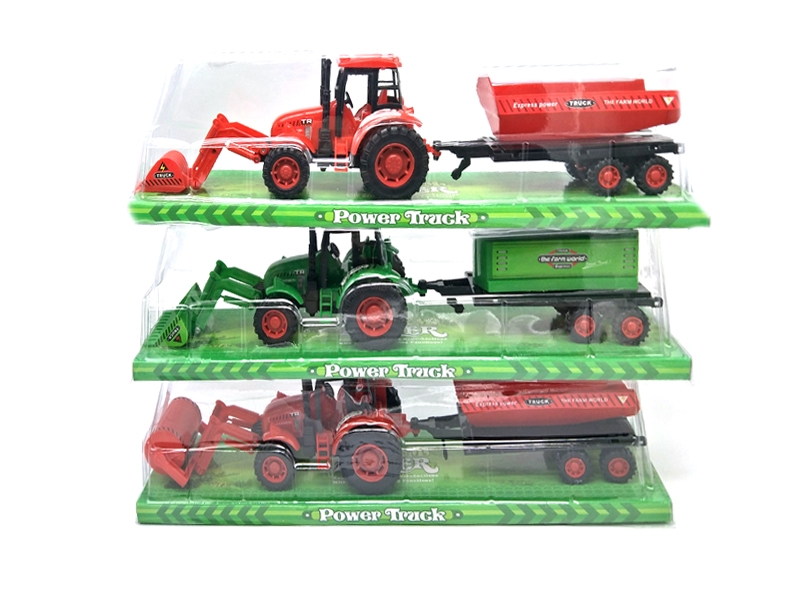 FRICTION FARMER TRUCK RED & GREEN 6 ASST. - HP1120754