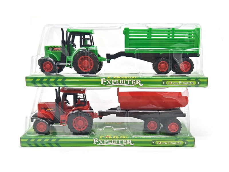 FRICTION FARMER TRUCK RED & GREEN 2 ASST. - HP1120757
