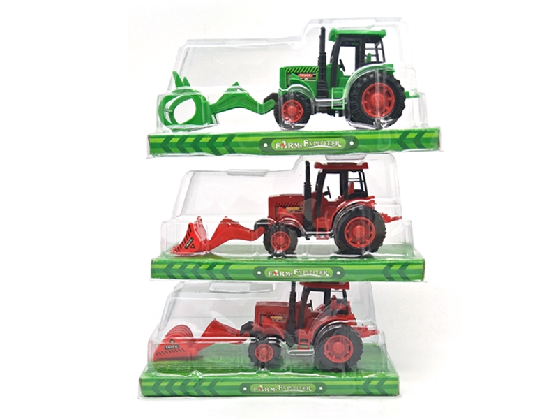 FRICTION FARMER TRUCK RED & GREEN 3 ASST. - HP1120758
