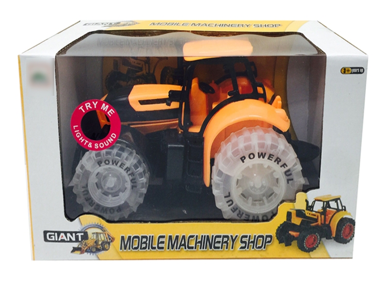 FRICTION FARMER TRUCK W/LIGHT & MUSIC & INCLUDED BATTERY - HP1120775