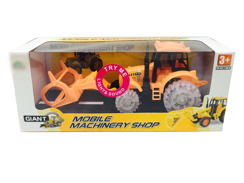 FRICTION FARMER TRUCK W/LIGHT & MUSIC & INCLUDED BATTERY 3 ASST. - HP1120776