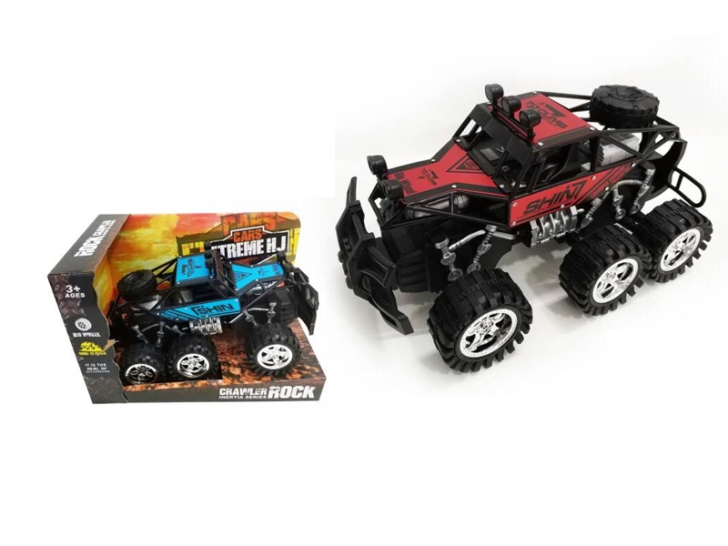 FRICTION DIE CAST CAR RED & BLUE - HP1120894
