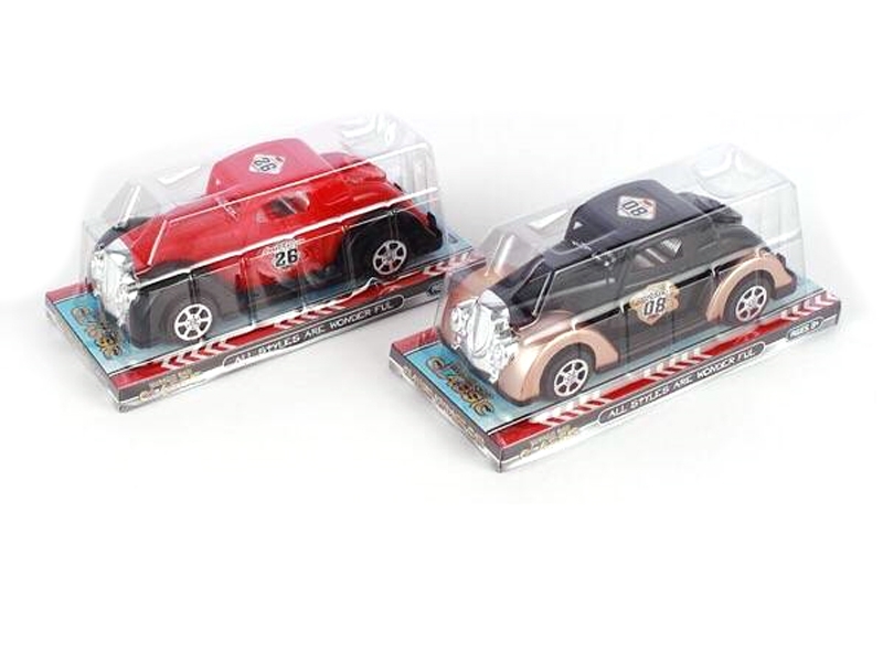 1:24 FRICTION CAR RED & BLACK - HP1120897