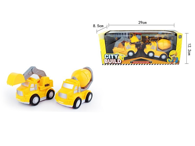 FRICTION CONSTRUCTION CAR 2 ASST.2PCS - HP1121145