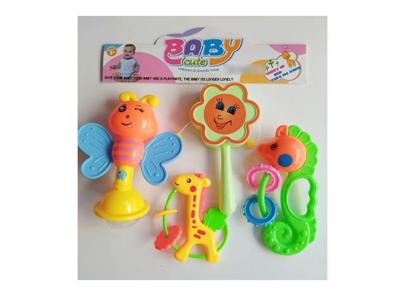 BABY RATTLE 4PCS - HP1121162