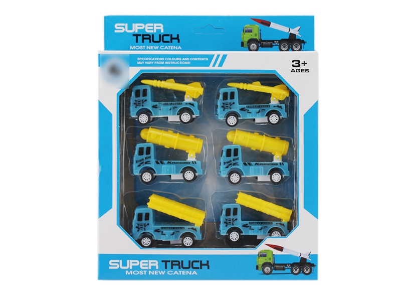 PULL BACK CAR 6PCS - HP1121200