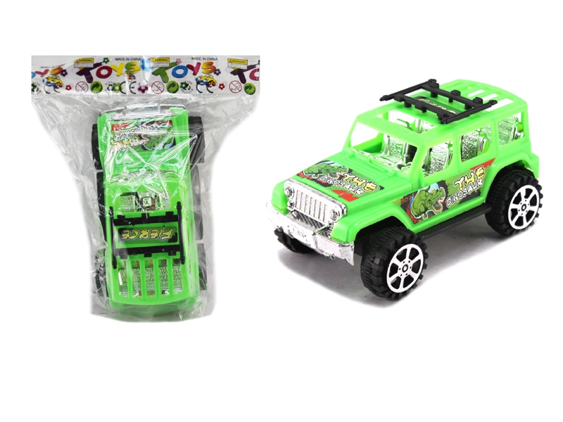 FRICTION CAR GREEN & ORANGE & YELLOW - HP1121210