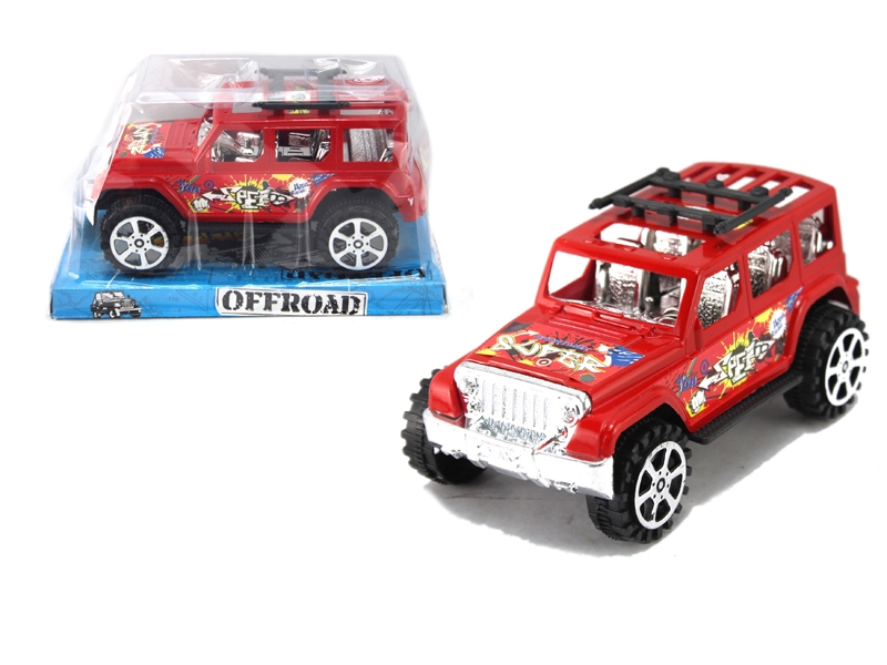 FRICTION CAR RED & BIU - HP1121217