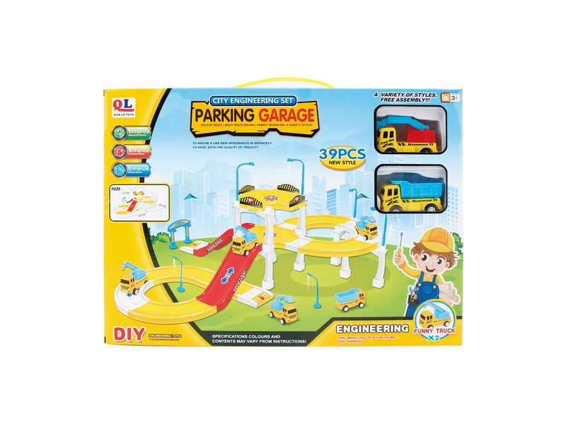 PARKING LOT W/PULL BACK CAR - HP1121373