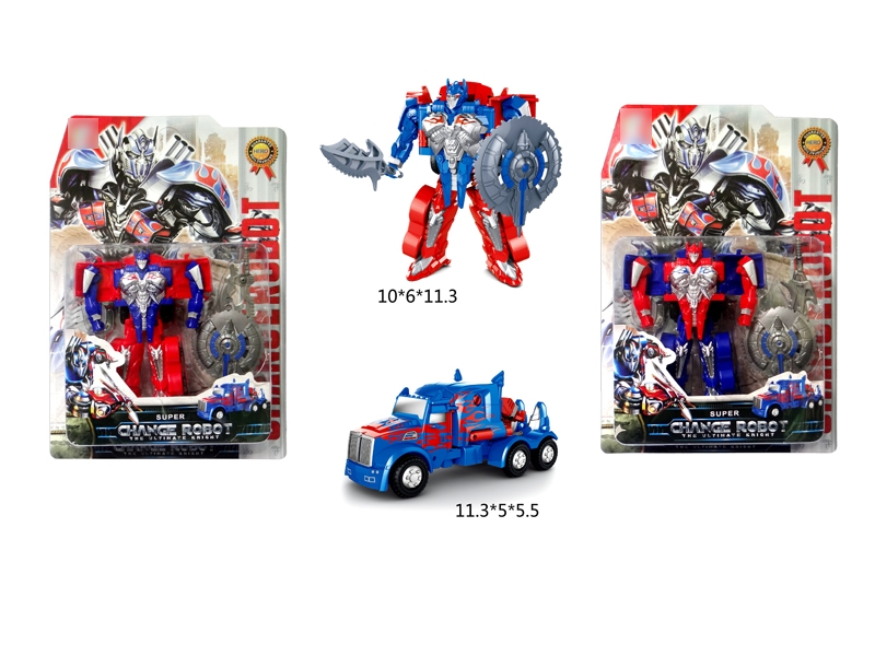 TRANSFORMABLE CAR RED & BIU - HP1121376