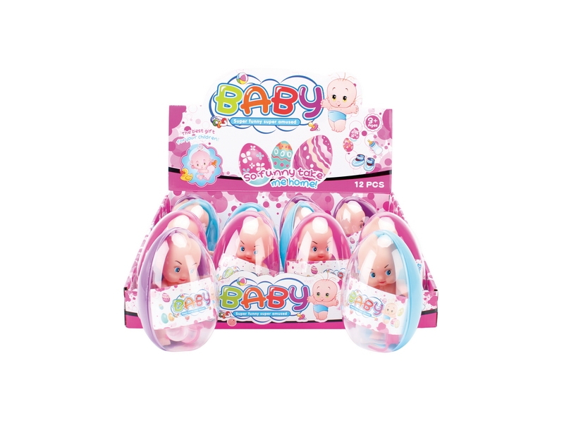 5寸搪胶娃娃蛋系列(12PCS) - HP1121532