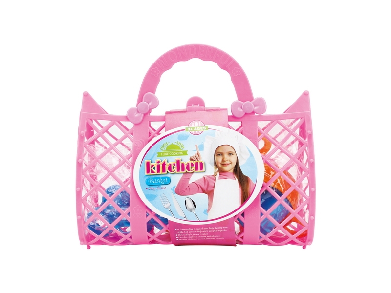 KITCHEN SET W/PLASTIC HAND BAG - HP1121551