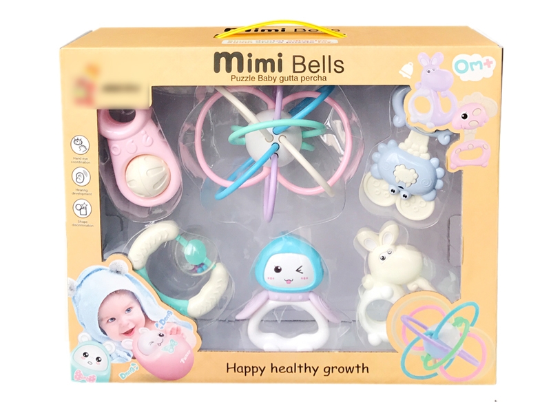 BABY RATTLE 6PCS - HP1122373