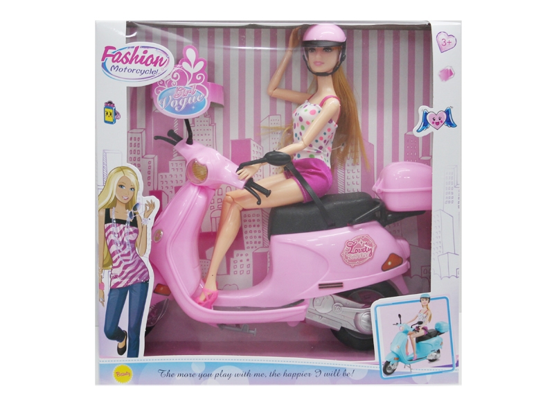 FREE WAY MOTORBIKE W/JOINTS BODY DOLL - HP1122379