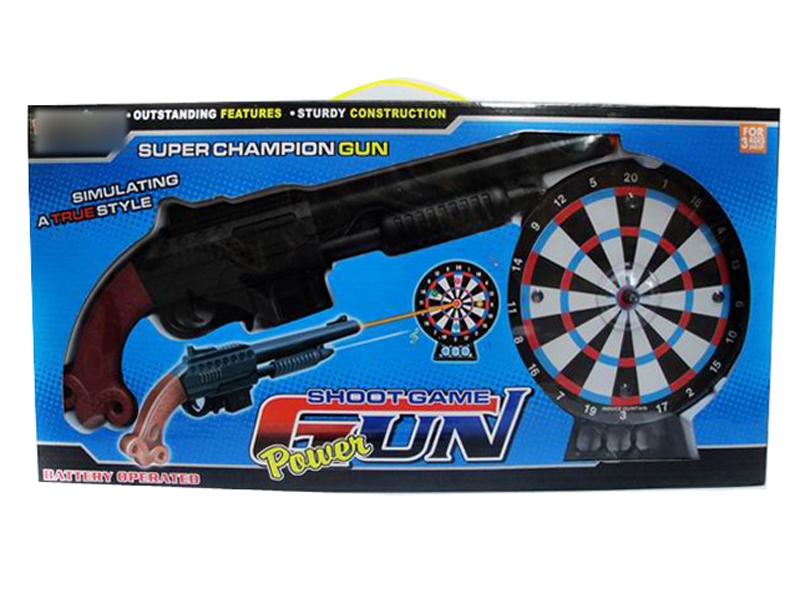 GUN W/INFRARED RAY & & TURNTABLE & LIGHT & MUSIC - HP1122395