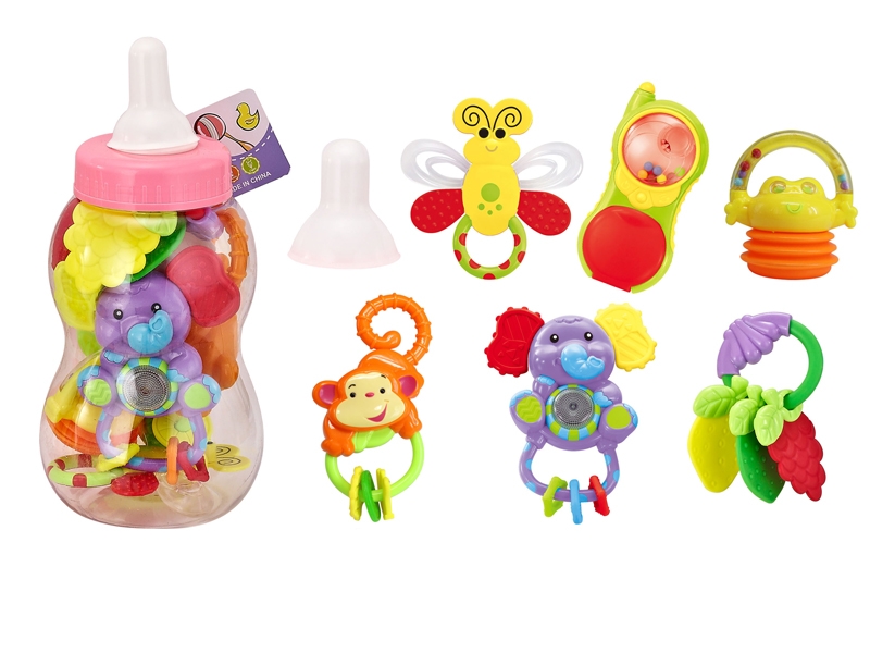 BABY RATTLE SET 6PCS - HP1122435