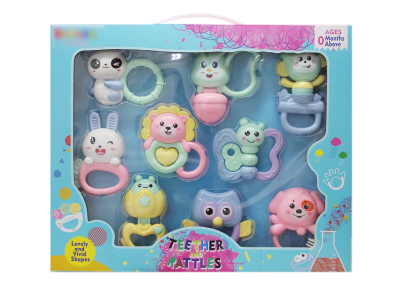 BABY RATTLE SET 9PCS - HP1122453