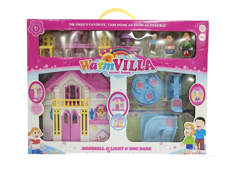 VILLA W/LIGHT & SOUND INCLUDED BATTERY(6*AG13) - HP1122551